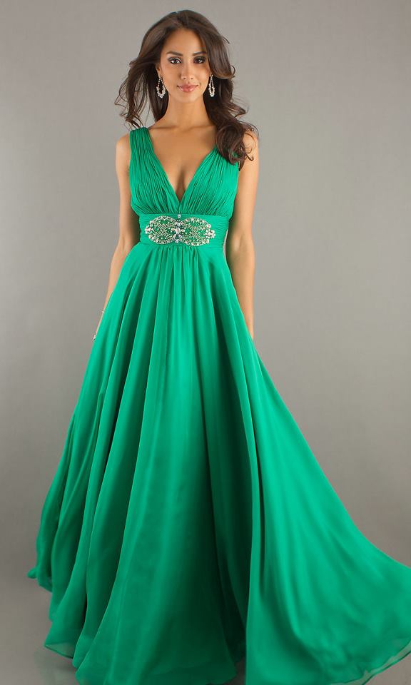 Elegant Long Prom Evening Dresses