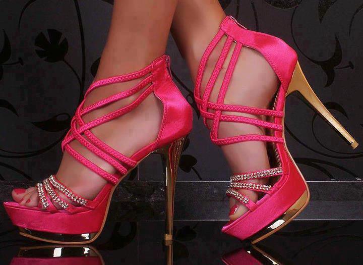 Towering shoes and high heels that look sexy