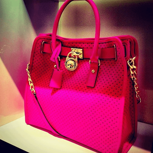 Hot Pink Designer Handbags 9026