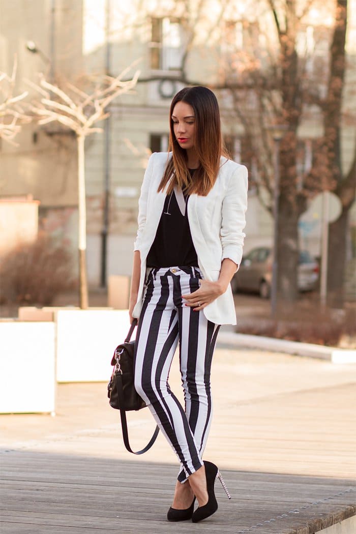 Be Attractive With Black White Fashion