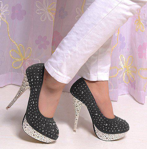 How To Style Sequined Heels Like A Pro