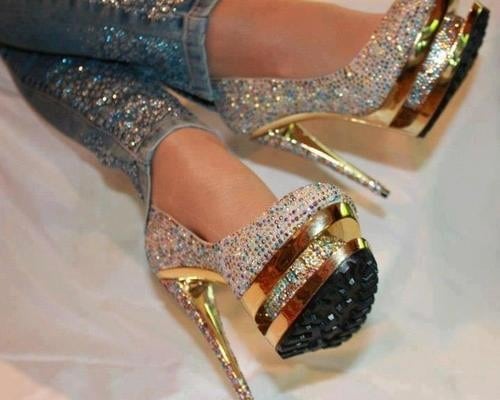 How To Style Sequined Heels Like A Pro