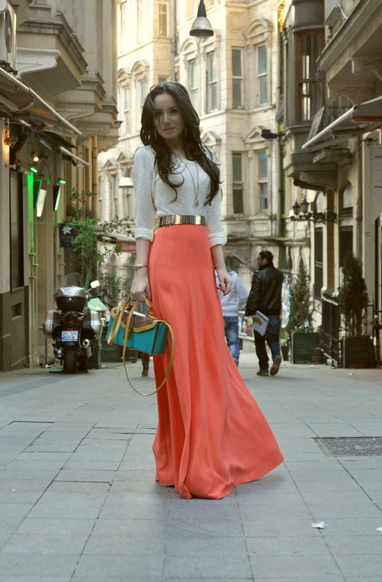 37  Maxi Dresses and Maxi Skirt  2013 Hot Fashion Trend