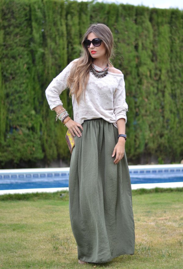 Trendy Ways To Wear Long Skirts