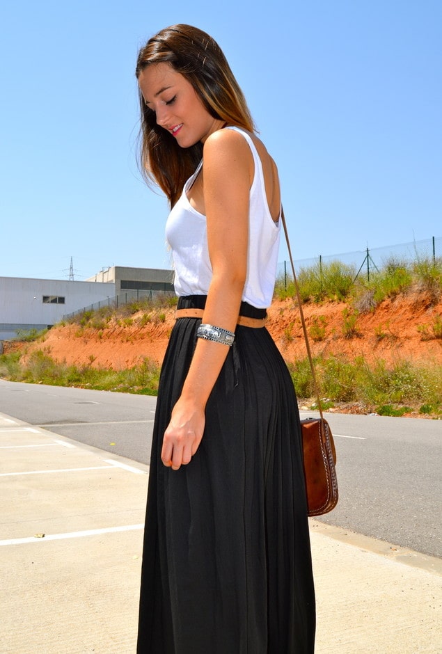 Trendy Ways To Wear Long Skirts - ALL FOR FASHION DESIGN