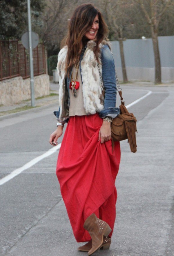 Trendy Ways To Wear Long Skirts