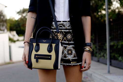 Summer Fashion Trend : Black and Gold