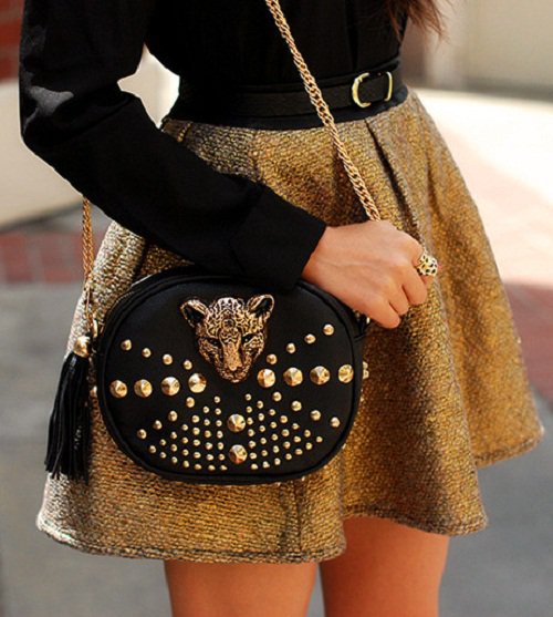 Summer Fashion Trend : Black and Gold