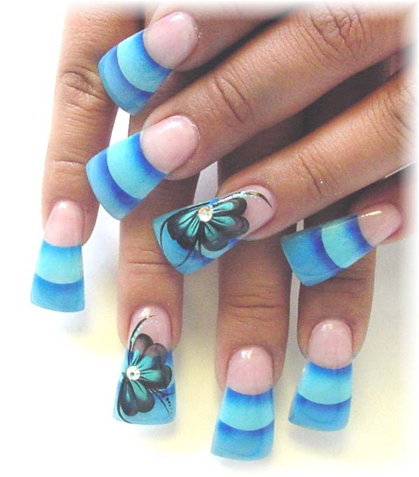 21 Beautiful And Appealing Samples Of Acrylic Nail Designs ...