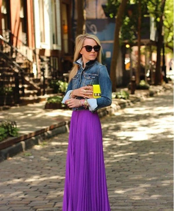48  Maxi Skirt The Best Street Style Choice For This Summer