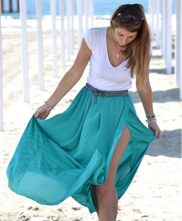 48  Maxi Skirt The Best Street Style Choice For This Summer