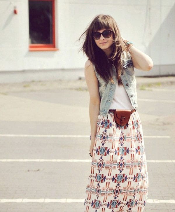 48  Maxi Skirt The Best Street Style Choice For This Summer