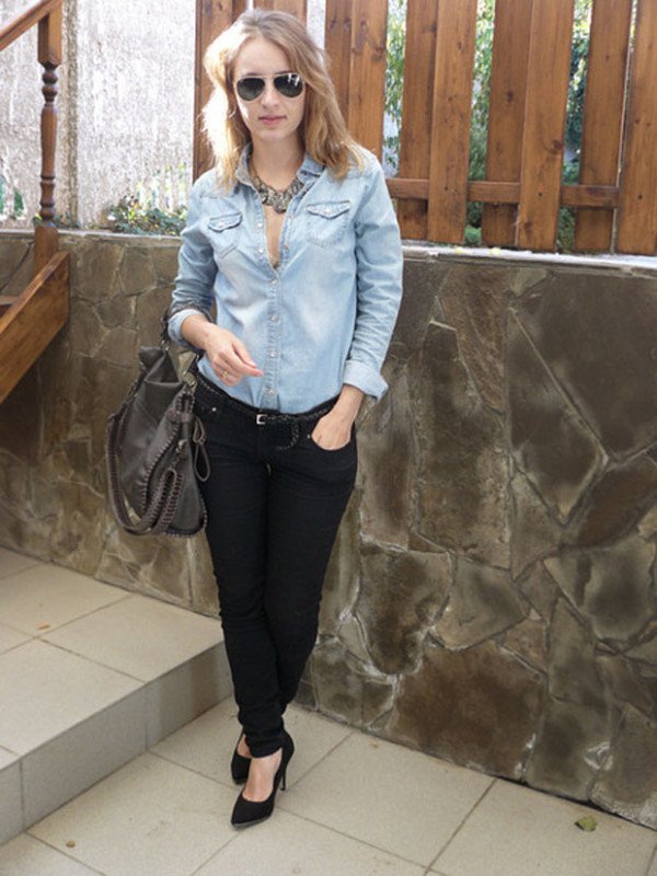 Chic Ways To Style Your Denim Shirt