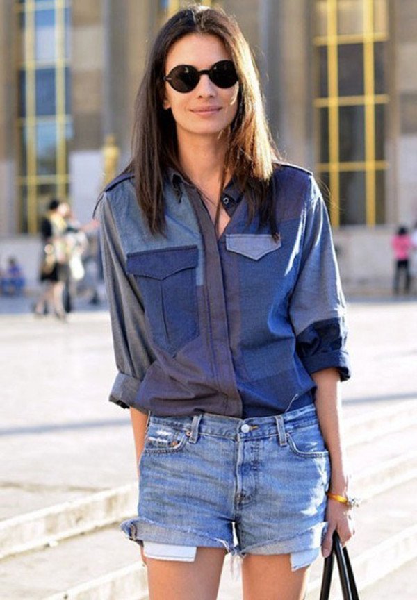 Chic Ways To Style Your Denim Shirt