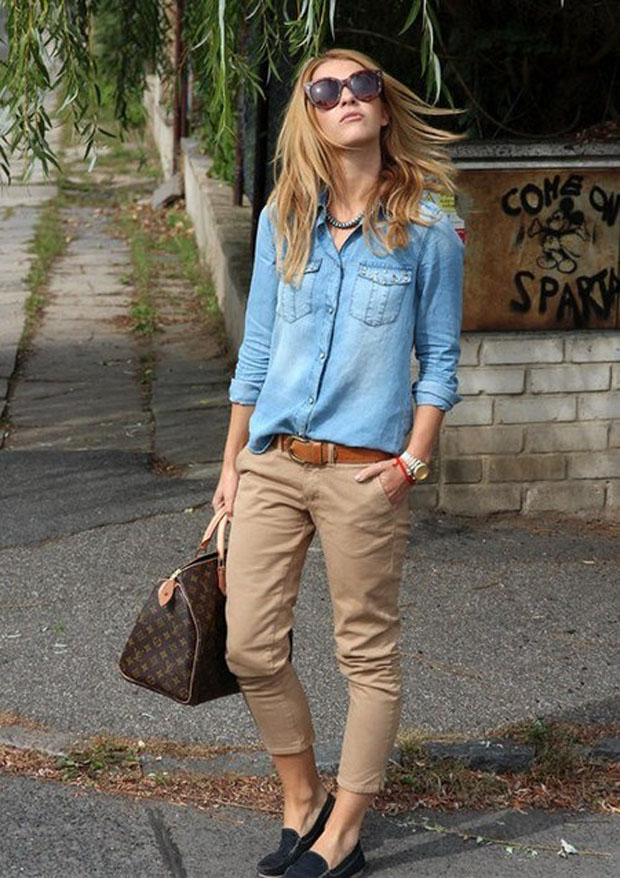 Chic Ways To Style Your Denim Shirt All For Fashion Design