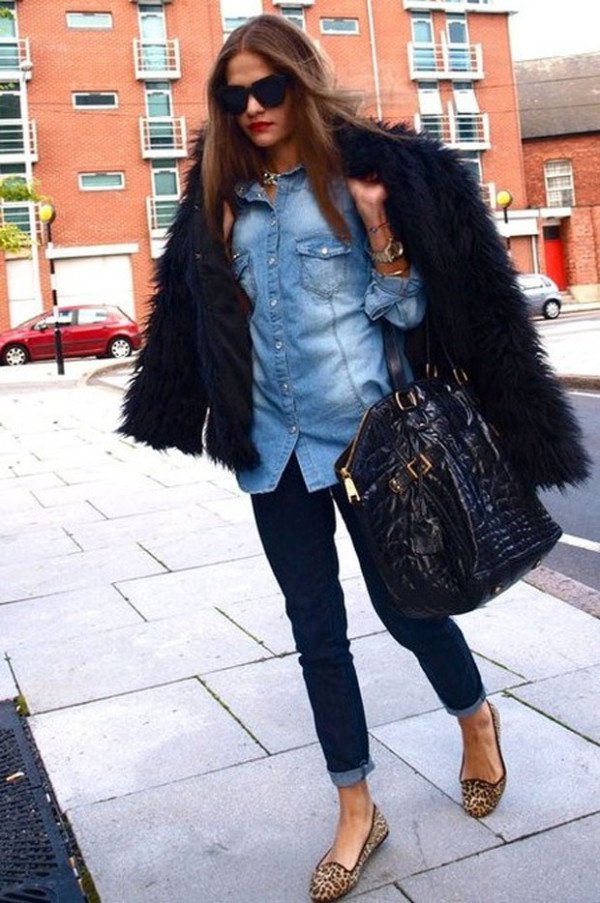 Chic Ways To Style Your Denim Shirt