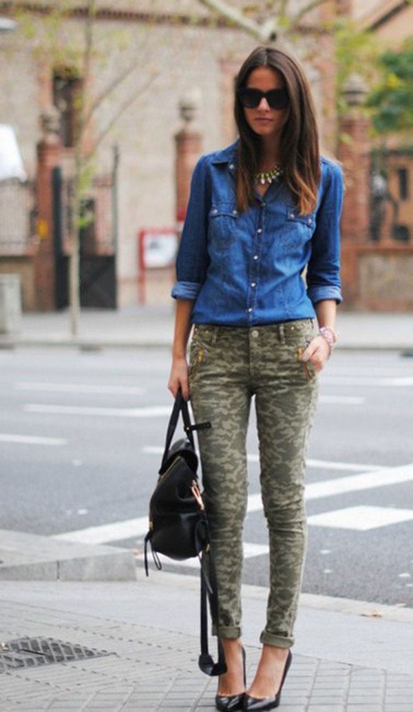 Chic Ways To Style Your Denim Shirt