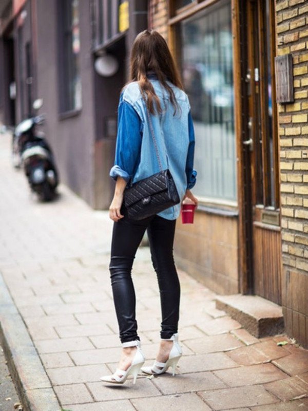 Chic Ways To Style Your Denim Shirt