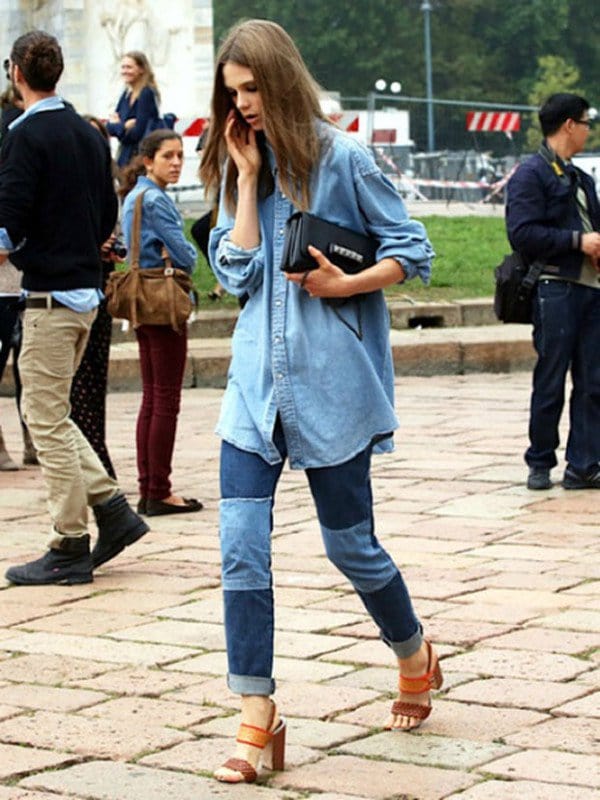 Chic Ways To Style Your Denim Shirt