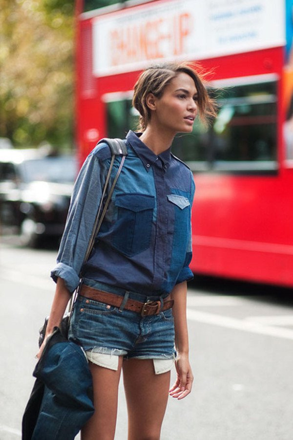 Chic Ways To Style Your Denim Shirt