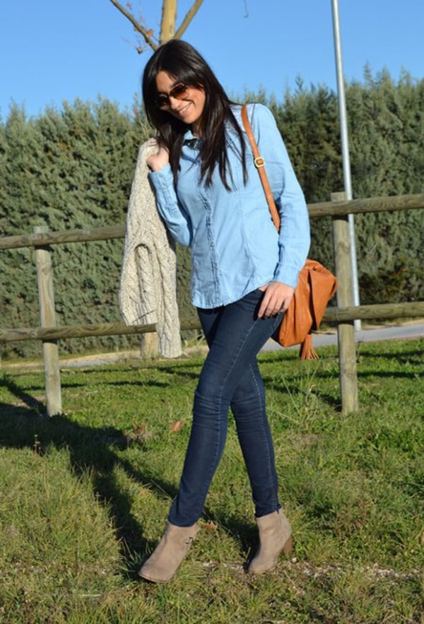 Chic Ways To Style Your Denim Shirt