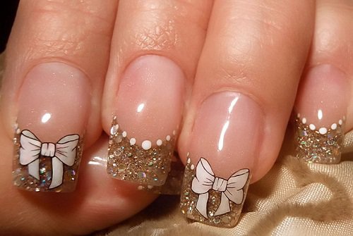 Simple White Nail Designs