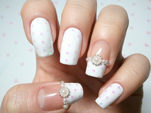 Simple White Nail Designs