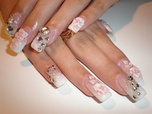 Simple White Nail Designs