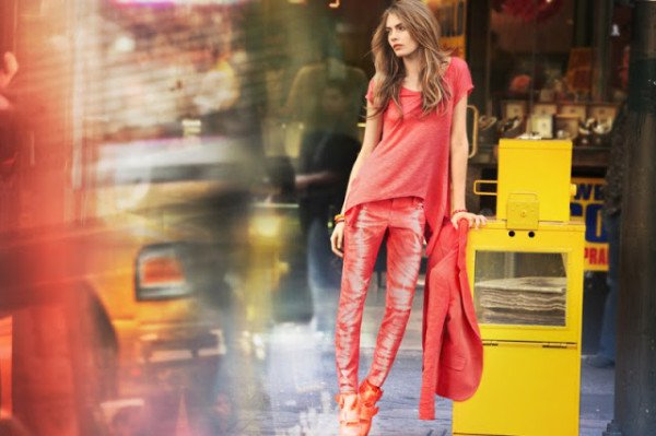 Cara Delevingne for DKNY Spring 2013 Campaign...