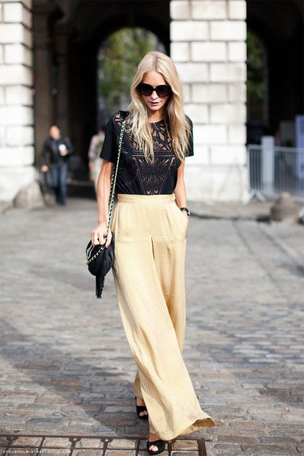 23 Palazzo Pants Outfits To Copy