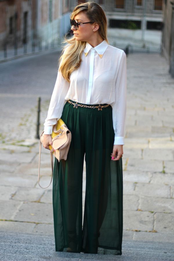 23 Palazzo Pants Outfits To Copy