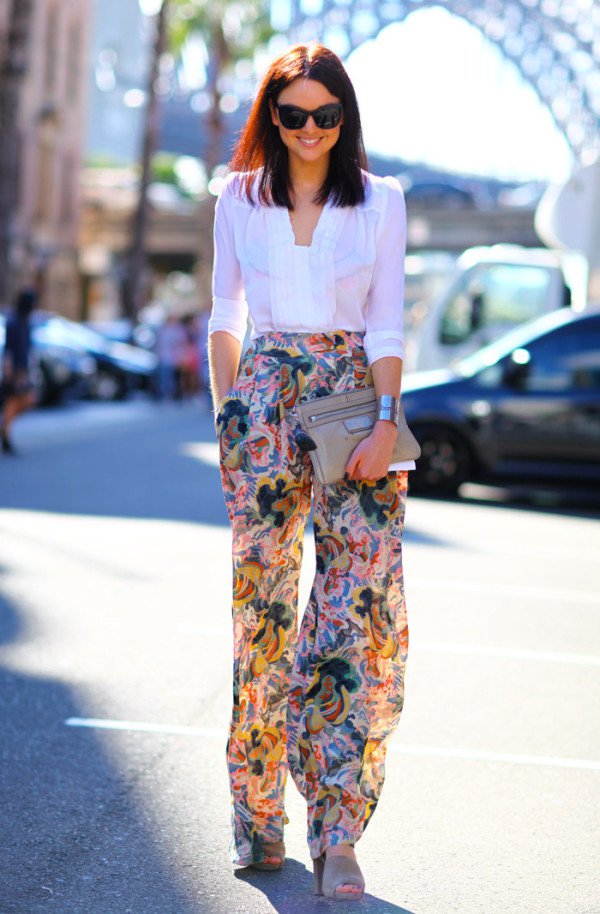 style with palazzo pants