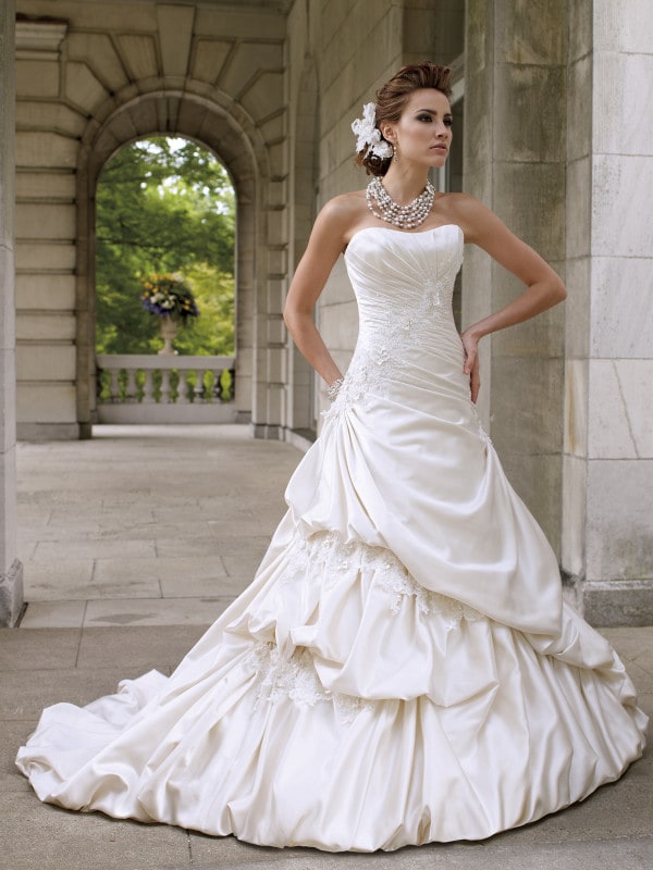 David Tutera for Mon Cheri   Princess Wedding Dresses