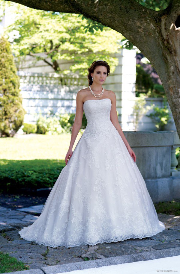 David Tutera for Mon Cheri   Princess Wedding Dresses