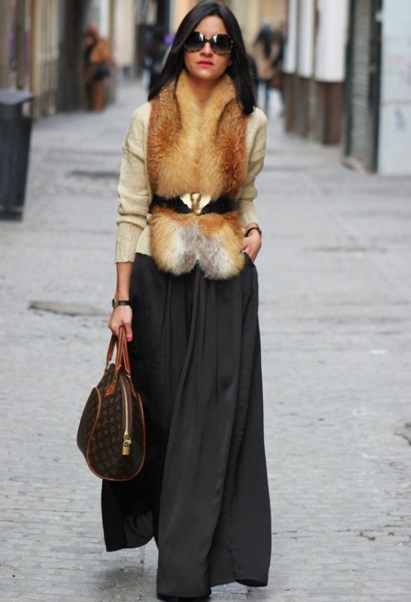 23 Cool Fur Vests For A Chilly Weather