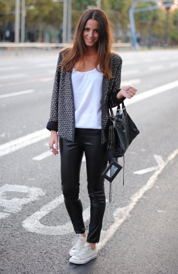 20 Women Leather Pants Trend For This Season