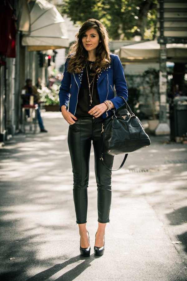 20 Women Leather Pants-Trend For This Season - ALL FOR ...