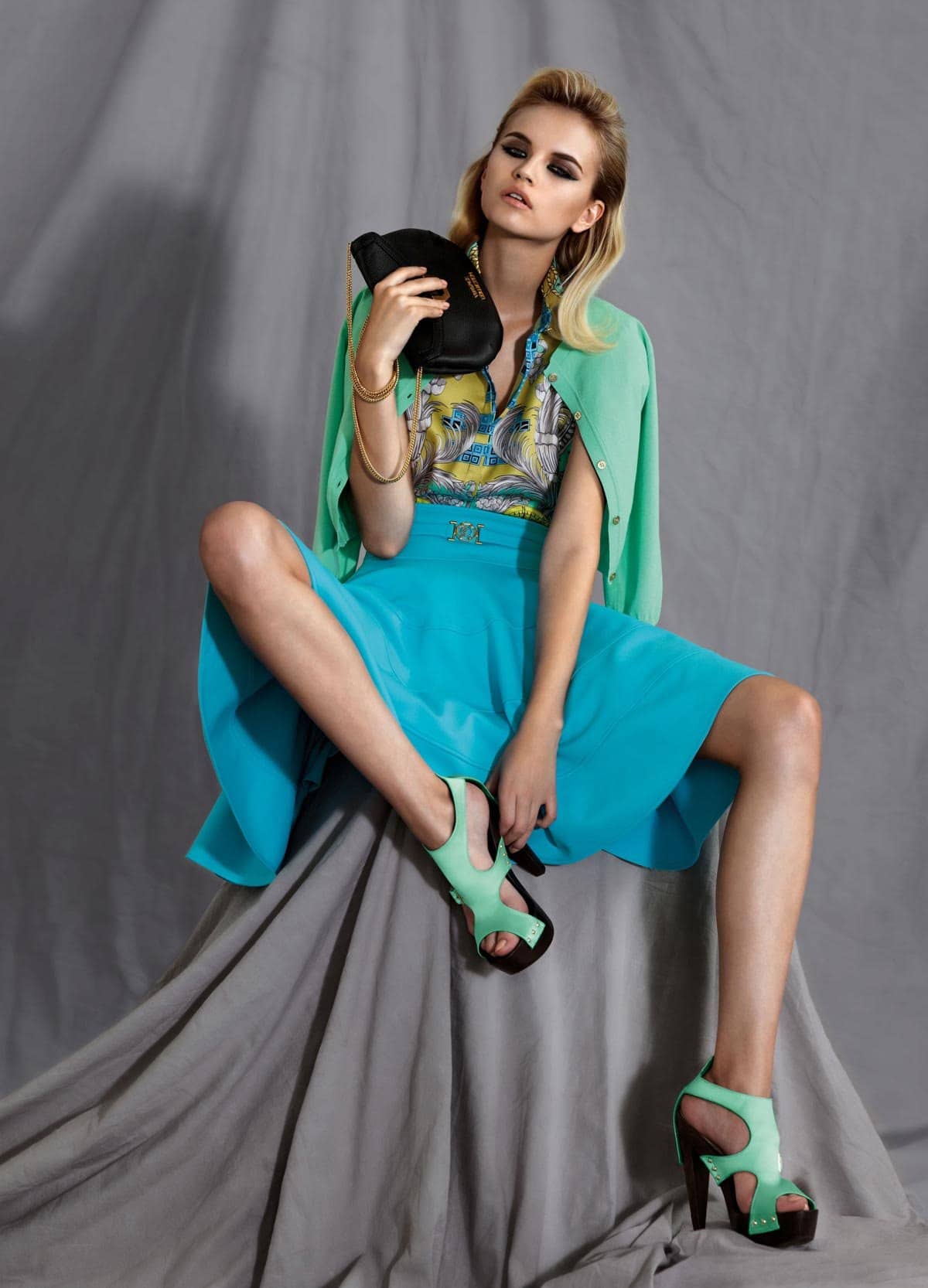 Anabela Belikova for Versace - ALL FOR FASHION DESIGN