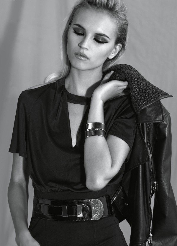 Anabela Belikova for Versace 