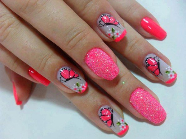 24 Stylish Summer Nail Art Designs