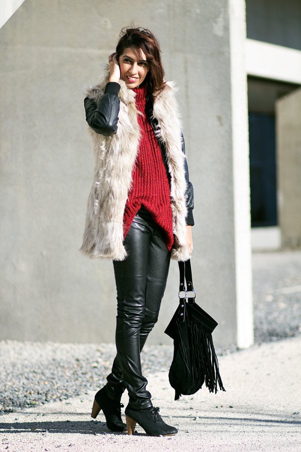 15 Winter Fashion Trend: Fur Vest