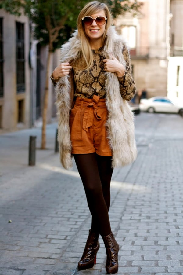 15 Winter Fashion Trend: Fur Vest