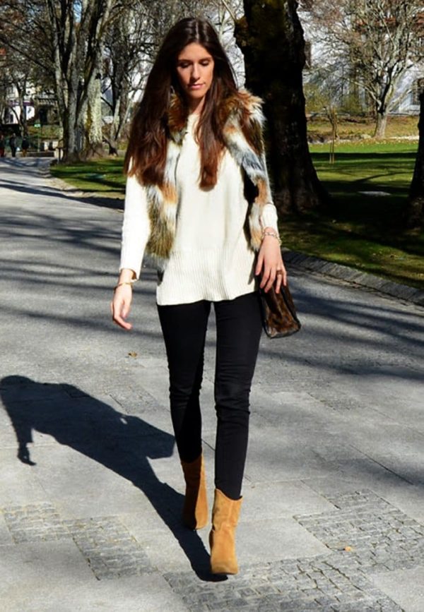 15 Winter Fashion Trend: Fur Vest