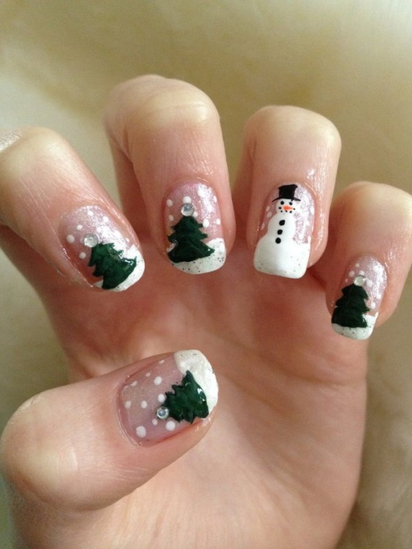 24 Christmas Nails Art Designs