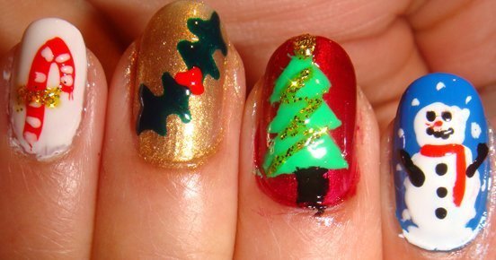 24 Christmas Nails Art Designs