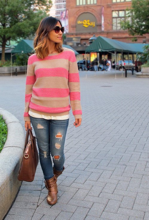 Chic Ways To Style Your Sweater