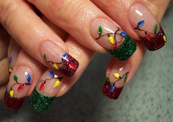 29 Creative Christmas Nails Designs