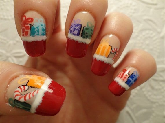 29 Creative Christmas Nails Designs