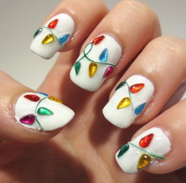 29 Creative Christmas Nails Designs