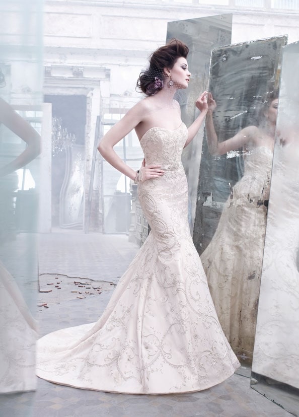 Lazaro Bridal Gowns Collections